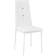 tectake 800882 White Kitchen Chair 97cm 8pcs