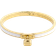 Kate Spade New York Charm Bangle - Gold/White/Transparent