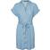 Vero Moda Short Shirt Dress - Light Blue Denim