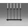 Konstsmide Metal Black Adventsljusstake 45.5cm