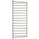 String System Wandleiter 75 x 30 cm Braun Scaffale