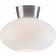 Belid Bullo Aluminium/Opal Glass Ceiling Flush Light 27cm