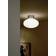 Belid Bullo Aluminium/Opal Glass Ceiling Flush Light 27cm