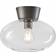 Belid Bullo Grey/Clear Glass Takplafond ∅ 27cm