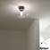 Belid Bullo Grey/Clear Glass Takplafond ∅ 27cm