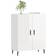 vidaXL Engineered Wood White High Gloss Skænk 69.5x90cm