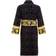 Versace Barocco Terry Robe - Black