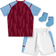 Castore Aston Villa Home Baby Kit 2023-24