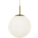 Aneta Opal Brass / Gold Pendellampa ∅ 30cm