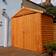 Shire Overlap Windowless Shed 4x6 with Double Doors (Building Area )