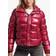 Superdry Hooded Shine Sports Puffer Jacket - Dark Berry