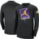 Nike Men's Los Angeles Lakers Courtside Max 90 Vintage-Like Wash Statement Edition Long Sleeve T-shirt