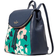 Kate Spade Leila Lily Blooms Medium Flap Backpack - Blooms Green