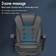 ELFORDSON Executive Gaming Seat Grey Office Chair 115cm