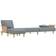 vidaXL Fabric Light Gray Soffa 279cm 3-sits