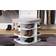 ClosetMaid Revolution Rotating White/Gray Shoe Rack 22.8x23.2"