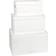 Small Foot 12052 White Storage Box 3pcs
