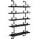 GUBI Demon Black Stained Ash Wall Shelf 95cm