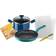 Tefal Chefclub Cookware Set with lid 6 Parts