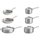 Tramontina Gourmet Tri-Ply Cookware Set with lid 12 Parts