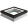 Fakro DXG P2 80EU01 Aluminium Ovenlysvindue Vindue med 2-lags glas 60x60cm