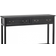 Nordal Vintage Black Avlastningsbord 33x122cm