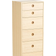 Mavis Höllviken White Pigmented Oak Chest of Drawer 42.5x134cm