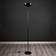 MiniSun Modern Matt Black Floor Lamp 180cm