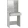 vidaXL 60x40x140cm Concrete Grey Toiletbord 40x60cm