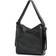 Mandarina Duck Mellow Leather Hobo Bag - Black