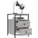 vidaXL Cabinet Engineered Gray Sonoma Oak Sängbord 44x45cm