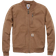 Carhartt Women's Rugged Flex Relaxed Fit Canvas Jacket - Brown