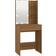 vidaXL 60x40x140cm Brown Oak Toiletbord 40x60cm