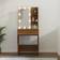 vidaXL 60x40x140cm Brown Oak Sminkbord 40x60cm