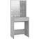 vidaXL 60x40x140cm Gray Sonoma Oak Toiletbord 40x60cm