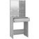 vidaXL 60x40x140cm Gray Sonoma Oak Toiletbord 40x60cm