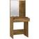 vidaXL 60x40x140cm Smoked Oak Sminkbord 40x60cm