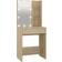 vidaXL 60x40x140cm Sonoma Oak Sminkbord 40x60cm