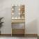 vidaXL 60x40x140cm Sonoma Oak Sminkbord 40x60cm