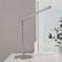 Brilliant Bombay Silver Table Lamp 57cm