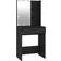 vidaXL 60x40x140cm Black Dressing Table 40x60cm