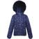 Rokka&Rolla Girl's Heavyweight Puffer Jacket - Astral Aura With Gold Star Print