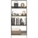 Furinno 5-Shelf Wide French Oak Bokhylla 135.9cm