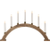 Star Trading Gillian Brown Candle Bridge 63cm