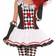 Amscan Womens Harlequin Honey Halloween Costume