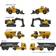 Majorette Volvo Construction Vehicles 4 Pack