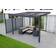 Gutta Blau Premium Terrassendach 309,4 anthrazit Klima 0784104053