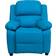 Flash Furniture Charlie Deluxe Padded Contemporary Vinyl Recliner with Storage