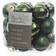 Decoris Mini Baubles Pine Green Weihnachtsbaumschmuck 2.5cm 24Stk.