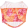 Shein Tie Dye Curved Hem Ruched Crop Tube Top